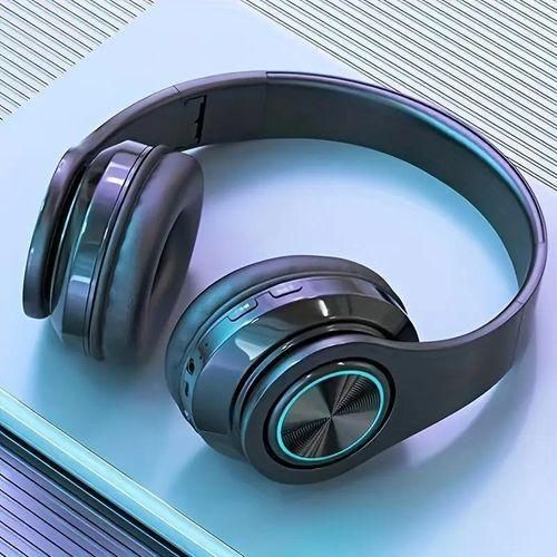 headset, luminous noise-canceling headset, heavy bass wireless earbuds
