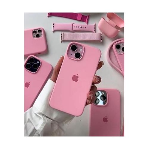 Apple iPhone 15 Original Silicone CaseCover Liquid Silicone Phone Case Soft Anti-Scratch