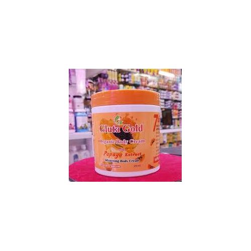 Organic Body Cream With Papaya Extract Whitening Body Cream SPF 45 500ml