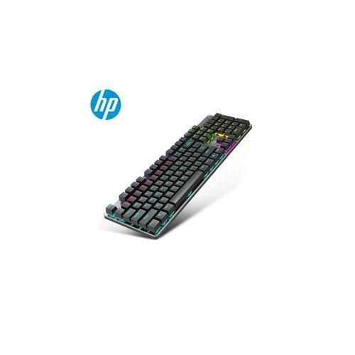 HP GK100F Wired Mechanical Gaming Keyboard,4 LED Indicators, Mechanical Switches