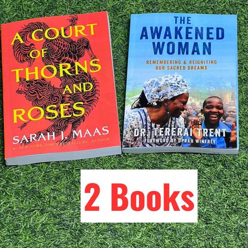 A COURT COF THORNS AND ROSES SARAH J MAAS THE AWAKENED WOMAN REMEMBERING REIGNITING OUR SACRED DREAMS DR TERERAI TRENT FOREWORD BY OPRAH WINFREY
