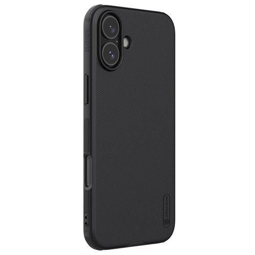 iPhone 16 Nilkin Super Frosted Shield Pro Protective Case with Hard Back and Soft Border, PC and TPU Shock Absorb Cover Raised Bezel Camera Design