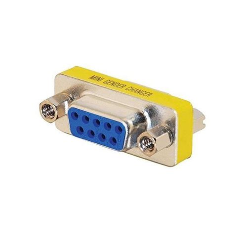 9-Pin DB9 RS232 Serial Coupler Adapter (Female/Female)