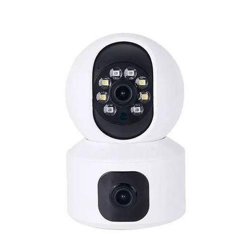 SIM CARD 4MP Dual Lens Smart Home Indoor Wireless Security 4G IP CCTV Network Binocular CCTV Camera