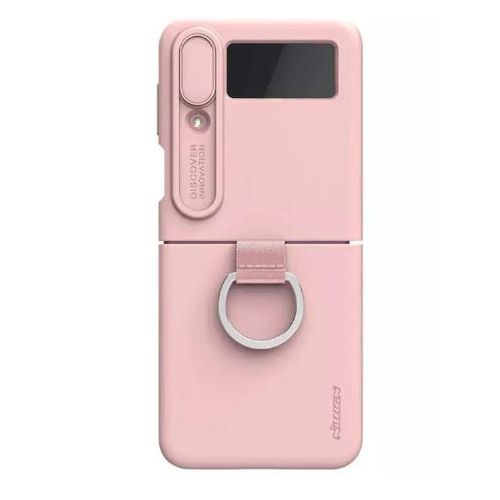 Samsung Galaxy Z Flip 3 Phone Case Silky Silicone Cover with Soft Touch Finish and Protective Design