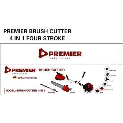 Premier German technology 4-in-1 Brush Cutter, Four stroke Engine, grass cutter, brush cutter, hedge trimmer, and chainsaw
