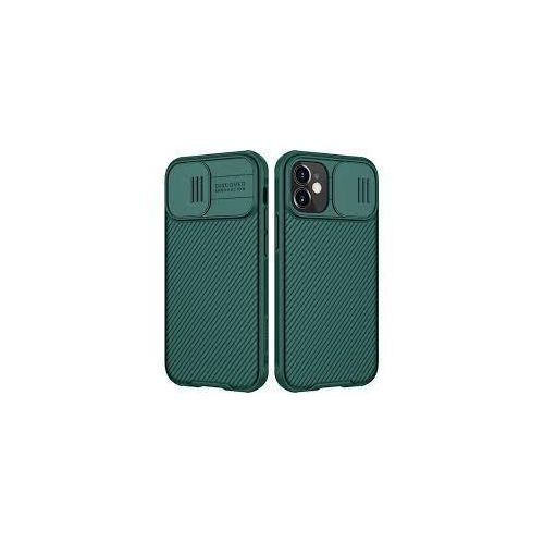 IPhone 12 Magnetic Case Compatible With Magsafe, Nillkin CamShield Pro Case With Slide Camera Cover 6.7 Inch, Built-in Magnet Circle - green