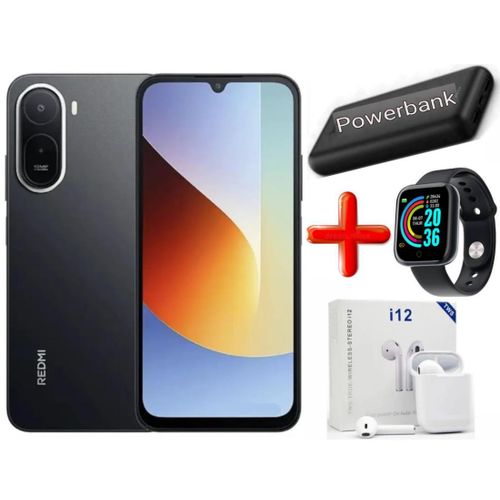 Redmi A7 688 3GB RAM 64GB ROM Storage Dual Sim 5200mAh Battery 13MP 1 YR WARRANTY - BLACK FREE GIFTS INCLUDED