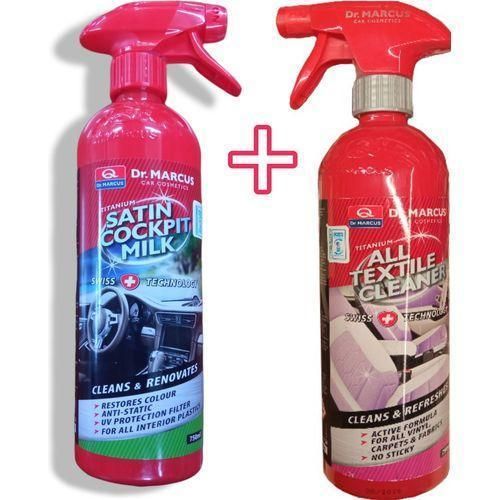 Satin Cockpit Milk All Textile Cleaner - Interior Dashboard Cleaner Polish Shine bc