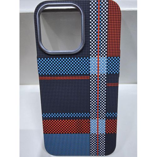 iPhone 13 Pro Tribal Carbon Fiber MagSafe Compatible Magnetic Phone Case Shockproof Slim Protective Back Cover with Anti-Scratch Texture, Raised Camera Guard, Comfortable Grip & Durable Protection