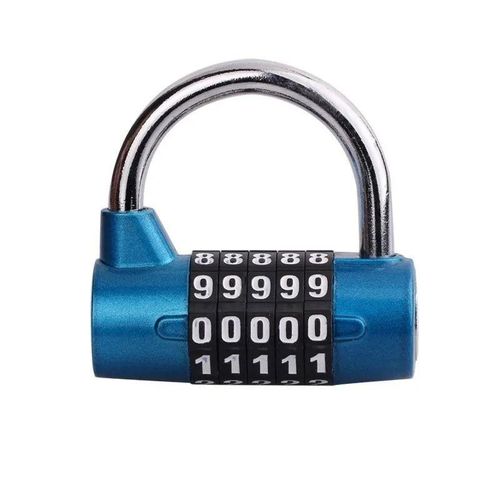 Stellar 5 Digit Resettable Security Padlock Anti Rust Anti Cut Outdoor Lock
