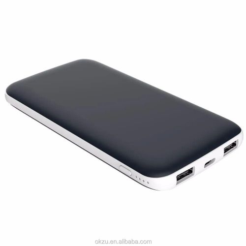 VEGER V11W 15000mAh Slim Portable Power Bank Dual USB Type-C LED Flashlight Fast Charging for Phones