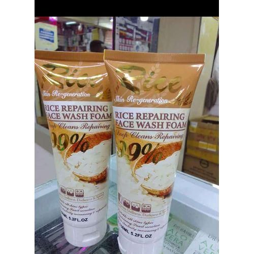 Rice Skin Re-generation 99% Skin Repairing Face Wash Foam