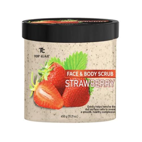 strawberry Face & Body Scrub 450g