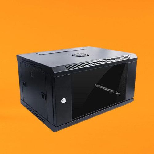 Heavy-Duty Steel Mounting Nuts Wall Mount 4U Network Server Data Cabinet Wall Mountable Rack Enclosure