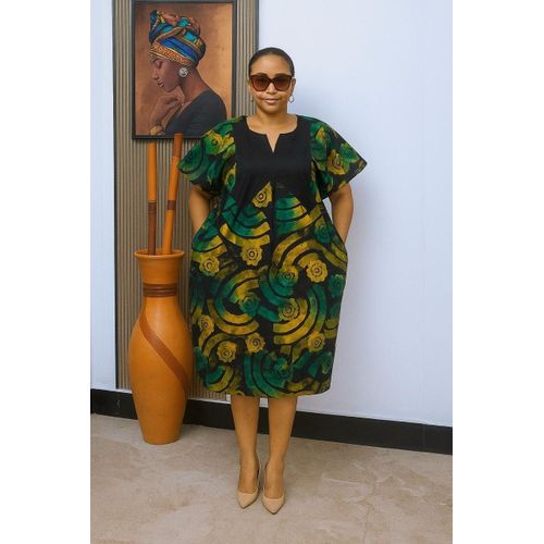 African Mid Length Dress