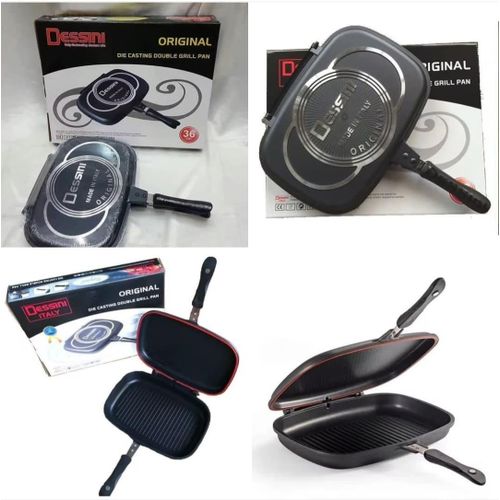 Dessini double sided grill pan 40cm