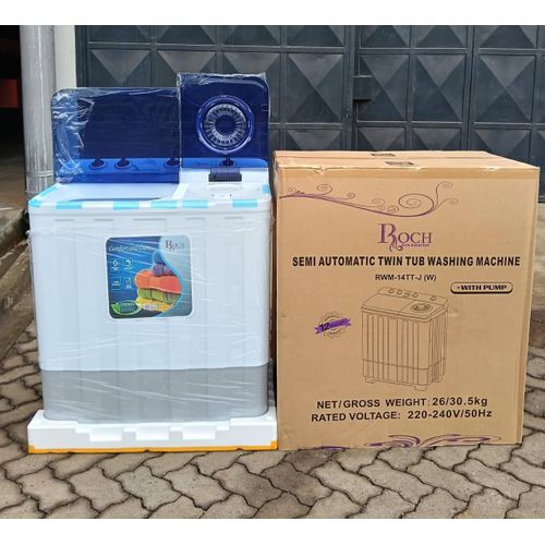 Twin Tub Semi-Automatic Washing Machine – 14kg Capacity
