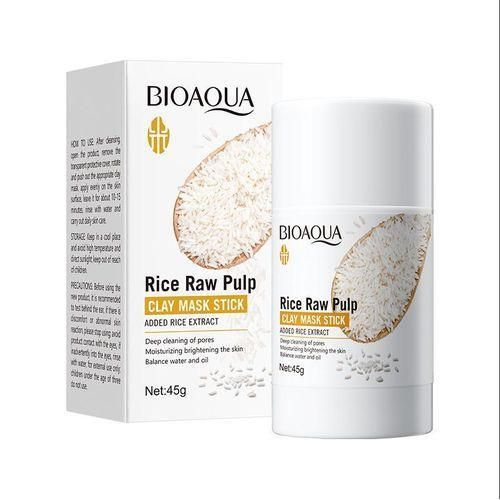 BIOAQUA White Rice Stick Facial Masks Removal Firming Clay Face Skin Care Products