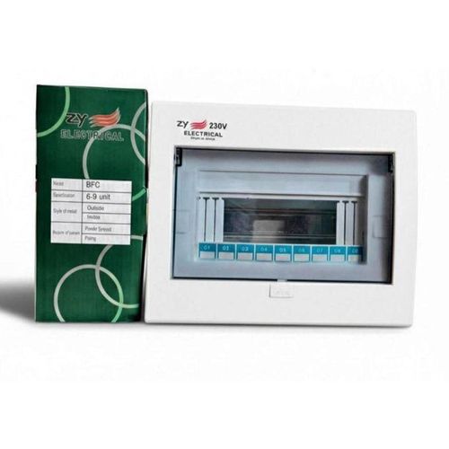 6-9 UNITS ZY Electrical BFC Series Consumer Unit – Surface Mounted Distribution Board