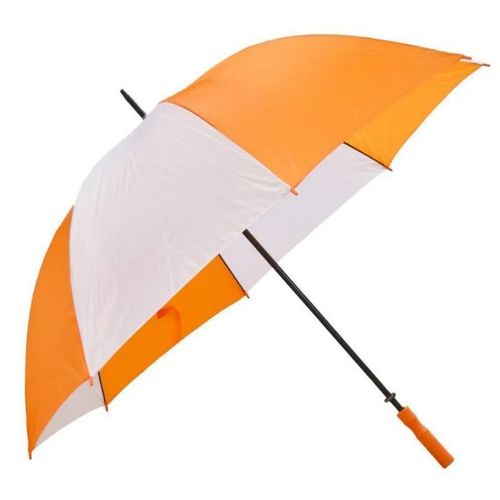 Orange white Premium quality 8 panel golf umbrella with carry pouch