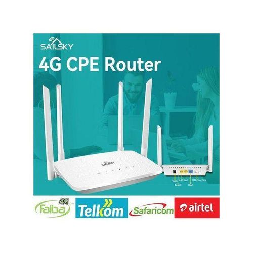 Sailsky All Networks Supports Home 4G LTE WiFi Sim Router