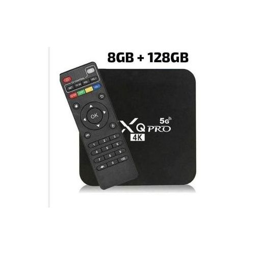 Android Tv Box 11 Smart TV Box – 8GB RAM, 128GB ROM, 4K Ultra HD QUALITY 11 Smart TV Box – 8GB RAM, 128GB ROM, 4K Ultra HD QUALITY YouTube Quad-core Cortex-A53 CPU -BLACK-BLACK