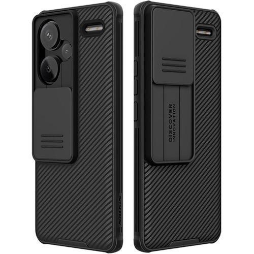 Nilkin Redmi Note 13 Pro Plus 5G Case, Nillkin Slim Case Protective Cover With Camera Protector Hard PC TPU Thin Anti-Scratch Phone Case For Redmi Note 13 Pro+ Plus 5G (Note13 Pro Plus Black)
