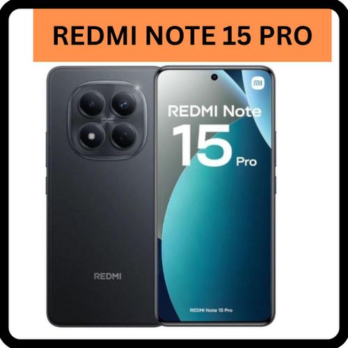 Note 15 Pro 256GB 8GB 677 120Hz AMOLED Display 200MP Rear Camera 32MP SELFIE 6500mAh BY XIAOMI