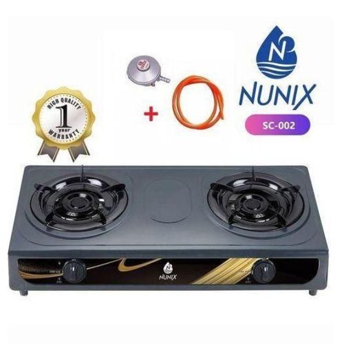 Auto Ignition Table Top 2 Burner Gas Cooker