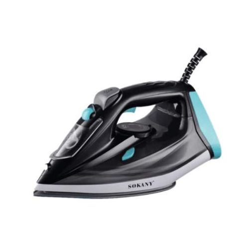Steam Iron Powerful 2200W Performance,Ceramic soleplate,Anti-Calc System,Adjustable Steam Settings,Continous Powershot,Lightweight design for effortless wrinkle removal & Anti-Drip