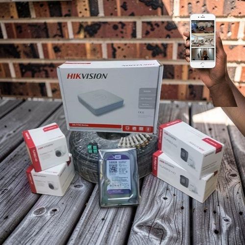 3 1080P Full HD 2MP Smart IR Night Vision CCTV Cameras Complete System Kit With 4 Channel DVR Machine+50M Coaxial Cable