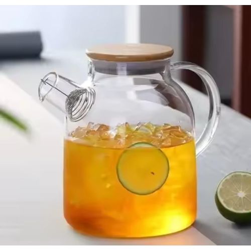 Glass teapot