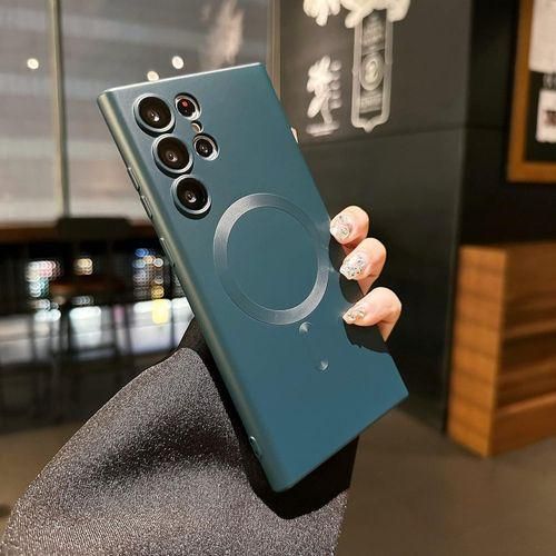 Magnetic Phone Case for Samsung Galaxy S22 Ultra 5G Compatible with MagSafe