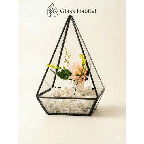 Modern Home Decor Pyramid Flower Display
