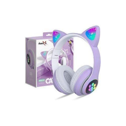 Fancy Wireless Headset Cat Ear 50 Bluetooth Headphones LED Flashing Light Sports And Leisure Earphones For Kids Gift