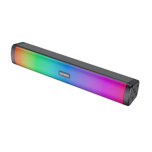 Bluetooth Soundbar Speaker Full-Panel Visual Pulse