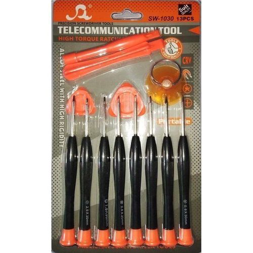 SW-1030 Precision Screwdriver Set - 13pcs Professional Repair Tool Kit