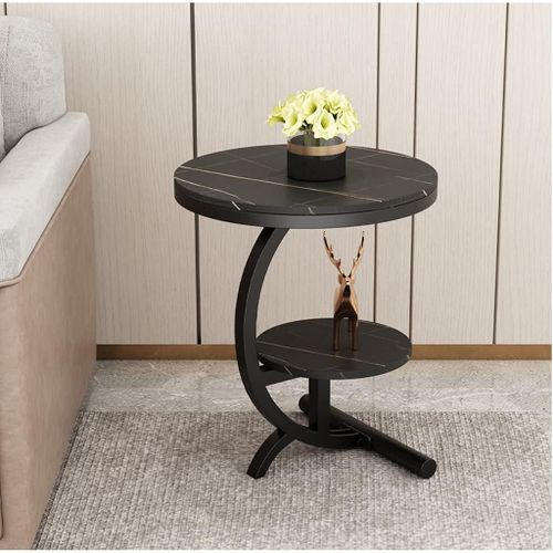 Luxury Wooden Round Bar Table Modern Lift Top Coffee Table for Outdoor Party Club Home Bar Use