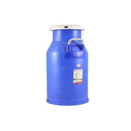 30L Plastic Milk Can With Side Handles- Blue
