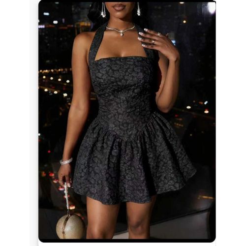 Elagant & Stylish Ladies Backless Skater Flare Mini Party Dress