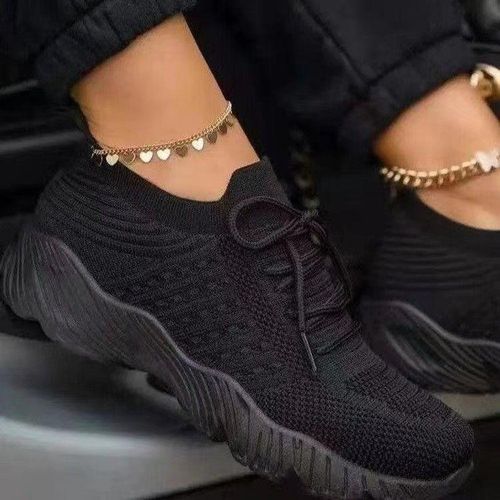 mesh sneakers
