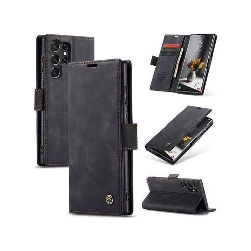 For Samsung Galaxy S24 Ultra Wallet Case,Soft PU Leather Flip