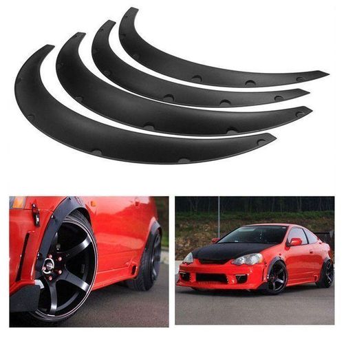 Universal 4Pcs Car Fender Flares – Wheel Arch Extension Set