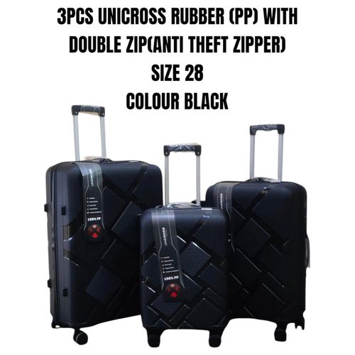 3 in 1 Luxirious Rubber suitcase,briefcase, travelling bag