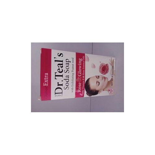 GLUMAX EXTRACT SODA SOAP WITH VITAMIN B AND ROSE ESSENCE OIL