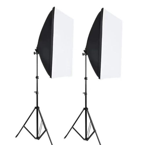 Photographic Video Studio Photo Softbox Continuous Light E27 Softbox Easy Folded 50x70cm 20x28 inch Soft Box