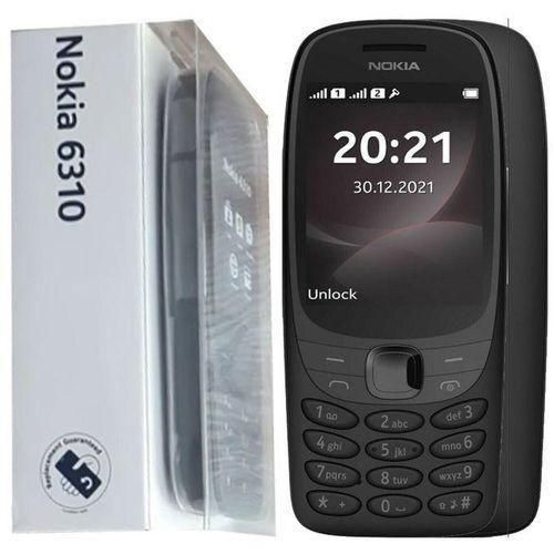 Nokia 6310,2.8 Inchs, 8MB+16MB,2G Dual Sim - Black