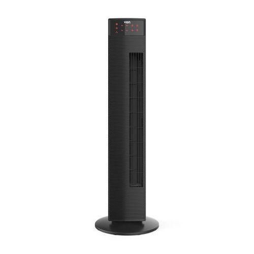36-Inch Tower Fan, 65W Copper Motor, 8-Hour Timer, Air Purifying Anion, 3 Speeds + Modes, Remote Control & LED Display
