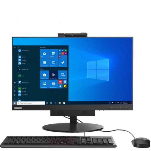 Refurbished Thinkcenter M73 Tiny All in One Desktop Core i5 4th Gen 8GB RAM 500GB HDD 22 Inch FHD Display WebcamWindows 11 Pro Computer